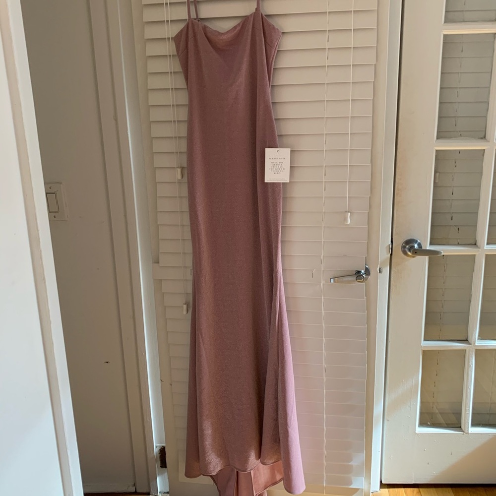 STEFANIA - LILAC SHIMMERING GOWN